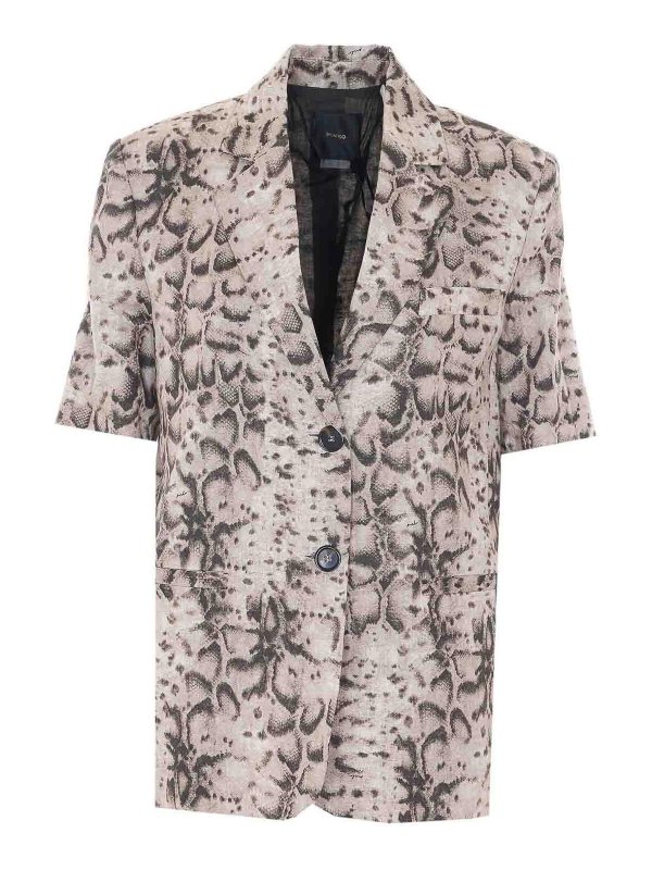 Pinko: Vestes de costume - Blazer - Beige