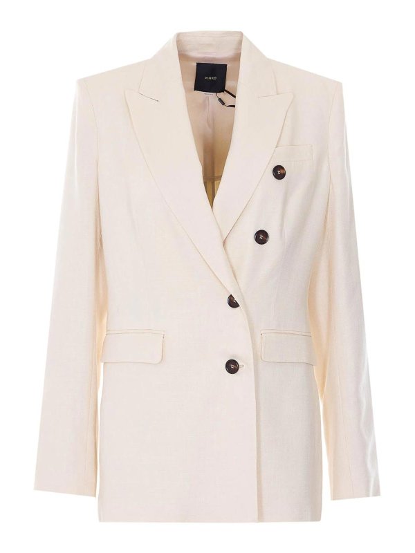 Pinko: casual jackets - Beige Amalfi Jacket
