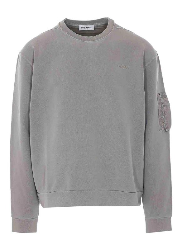 PREMIATA: Sweatshirts & Sweaters - Grey Sweatshirt
