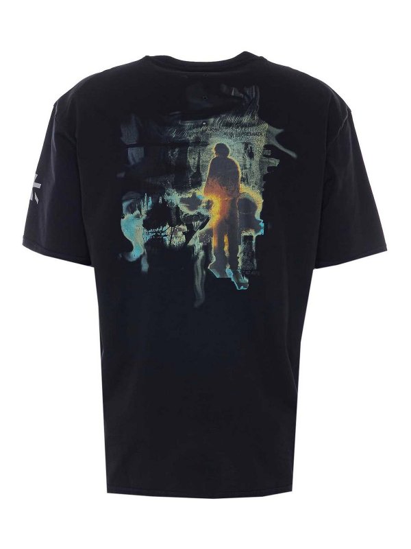 PREMIATA: t-shirt online - T-shirt  nera e grigia
