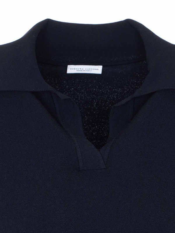 Black Polo shop online: ROBERTO COLLINA