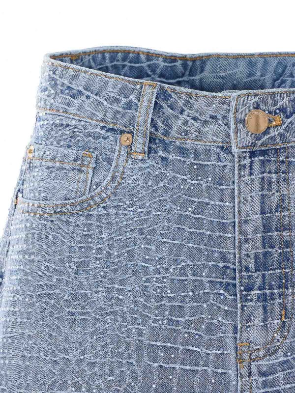 Shorts - Azul shop online: Self Portrait
