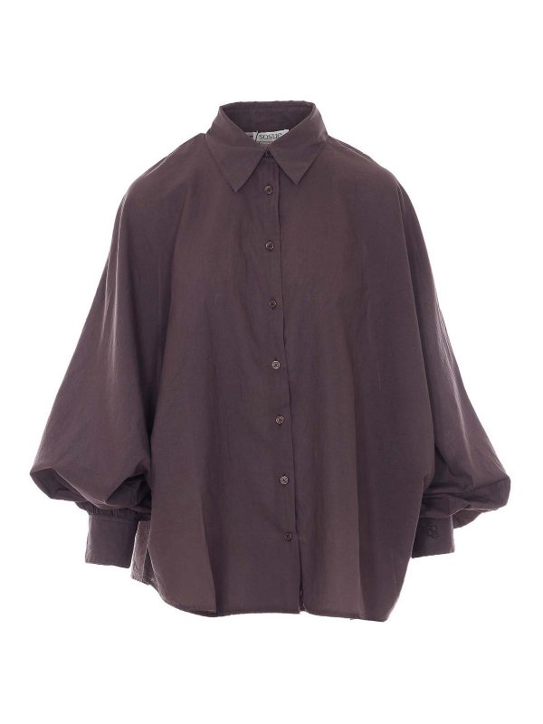SOSUE: Camisas - Camisa - Marrón