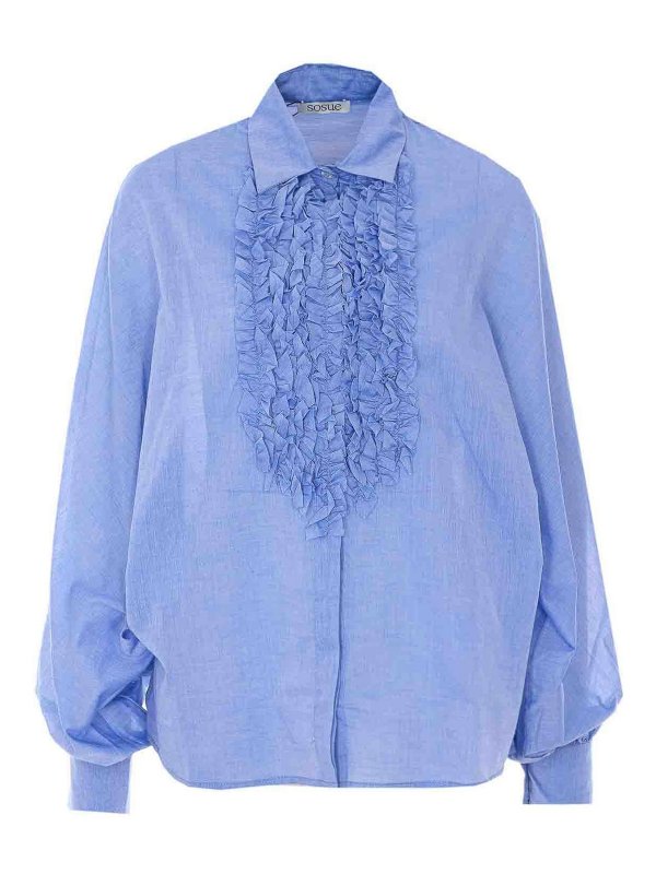 SOSUE: Camisas - Camisa - Azul