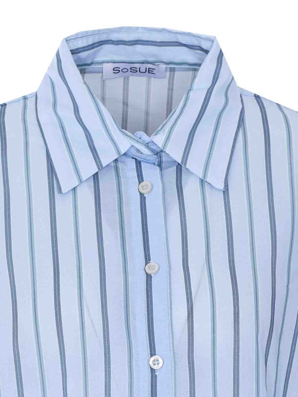 Camicia Antonia Blu shop online: SOSUE