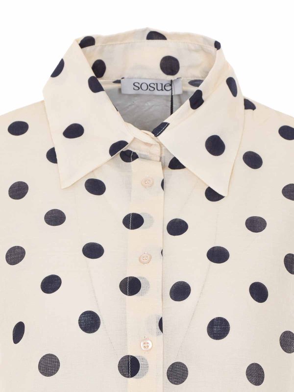 Camisa - Blanco shop online: SOSUE