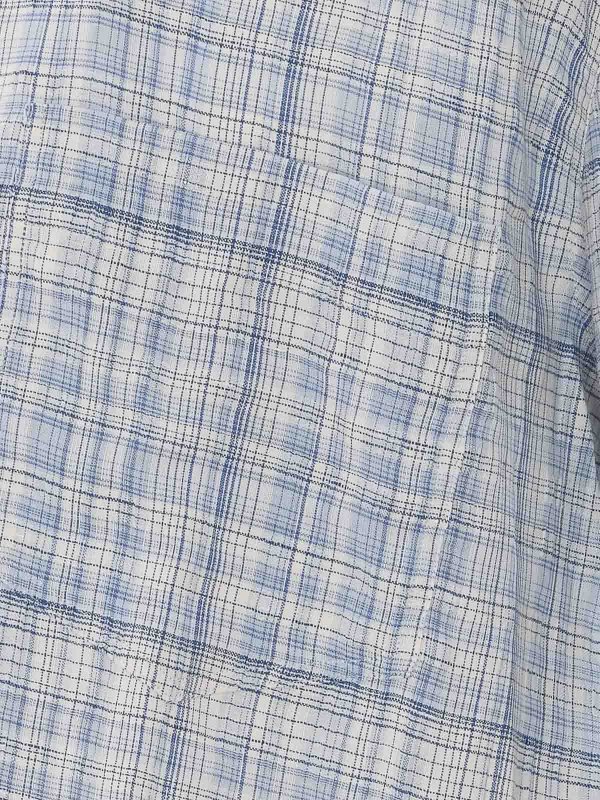 The Best Shops SUNFLOWER: camicie - Camicia Adam blu e bianca