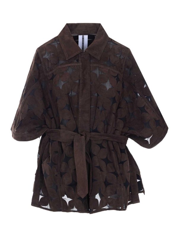 S.W.O.R.D 6.6.44: Lederjacken - Lederjacke - Braun