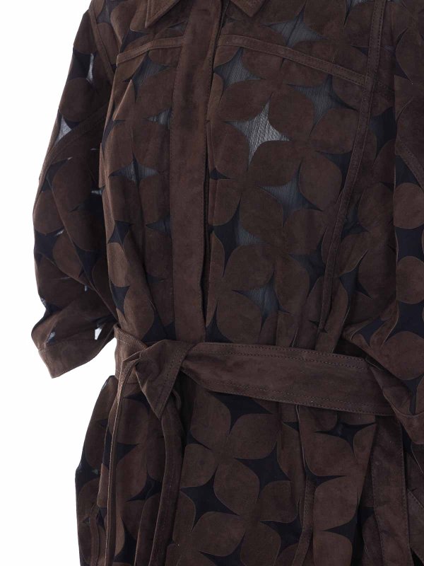 The Best Shops S.W.O.R.D 6.6.44: Lederjacken - Lederjacke - Braun