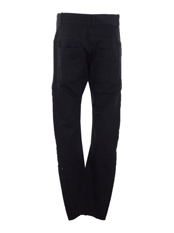 THOM KROM: jeans dritti, a sigaretta online - Jeans neri