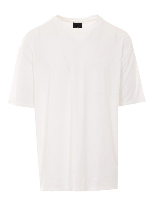 THOM KROM: Camisetas - Camiseta - Blanco