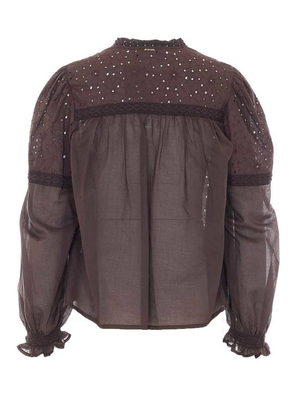 TWINSET: Camisas online - Camisa - Marrón