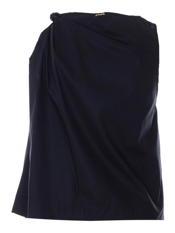 TWINSET: Tops y camisetas sin mangas online - Top - Negro