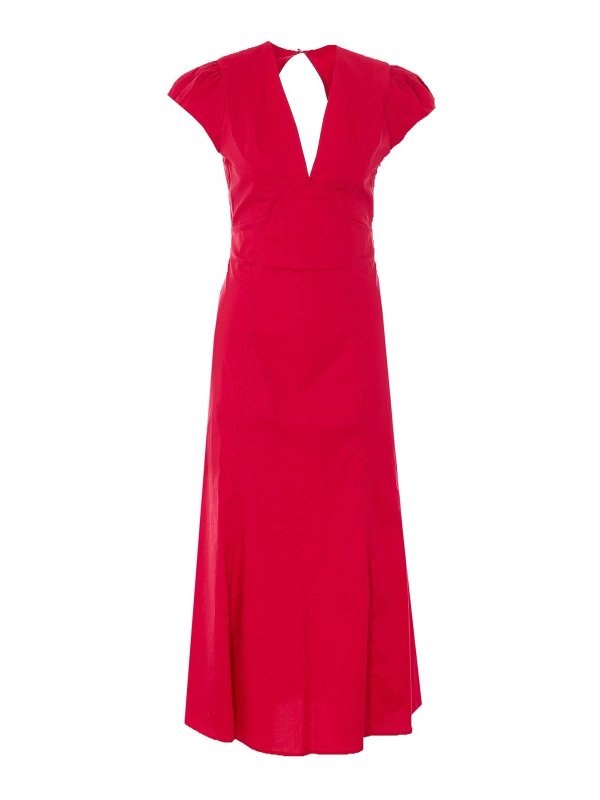 TWINSET: Maxi robe - Maxi Robe - Rouge