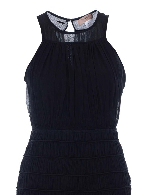 Black Long Dress shop online: TWINSET