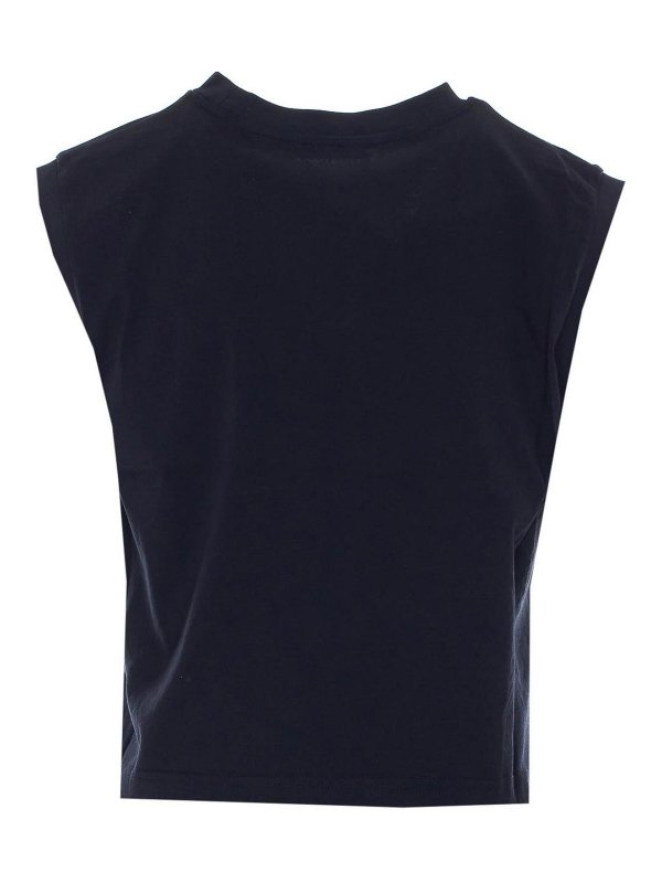 TWINSET: Tops y camisetas sin mangas online - Top - Negro