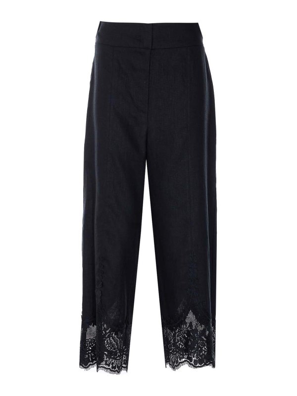 TWINSET: Casual Hosen - Casual Hose - Schwarz