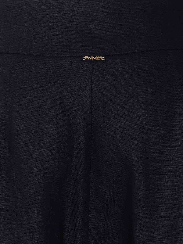 The Best Shops TWINSET: Casual Hosen - Casual Hose - Schwarz