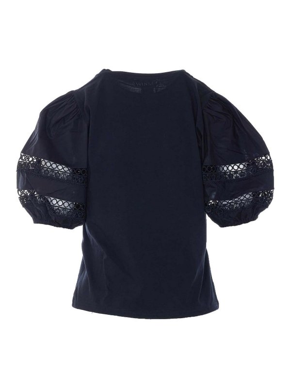 TWINSET: t-shirt online - T-shirt  nera