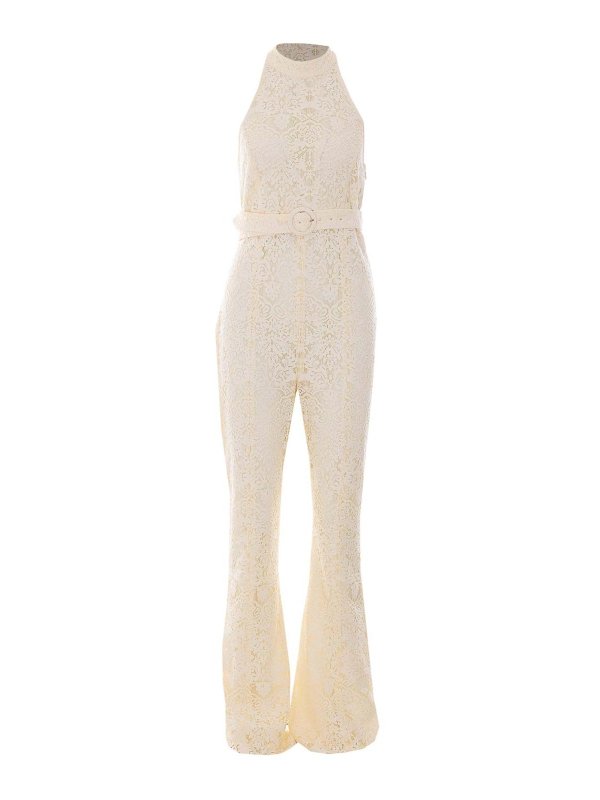 TWINSET: Combinaison-pantalons - Combinaison - Blanc