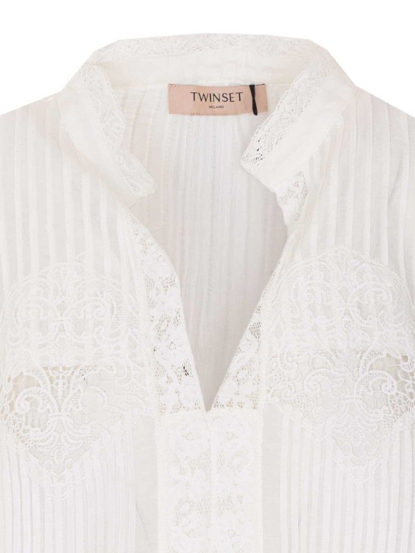 Canotta bianca shop online: TWINSET