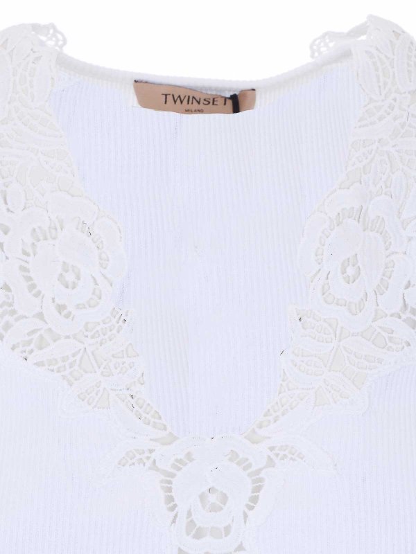 Top - Blanco shop online: TWINSET