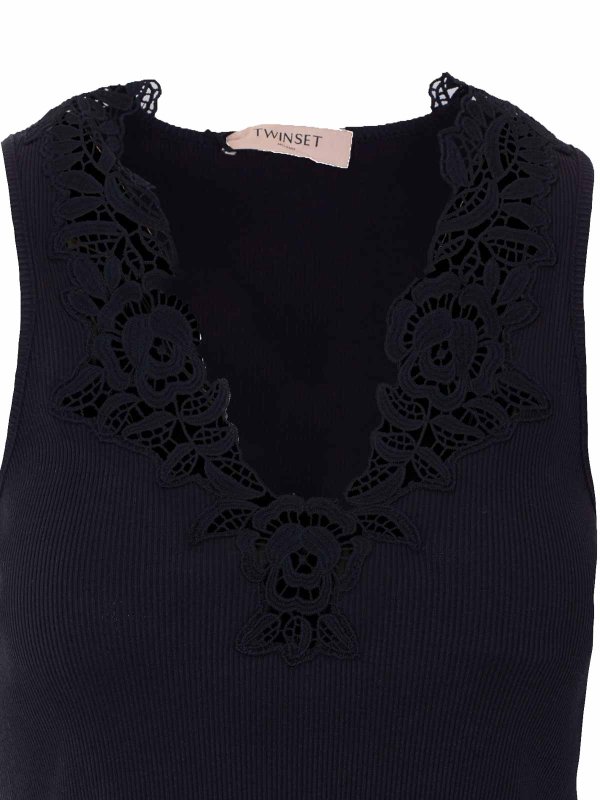 Top - Negro shop online: TWINSET