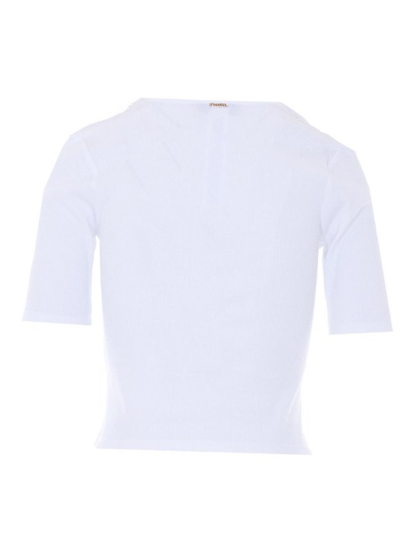 TWINSET: T-shirts online - T-Shirt - Weiß