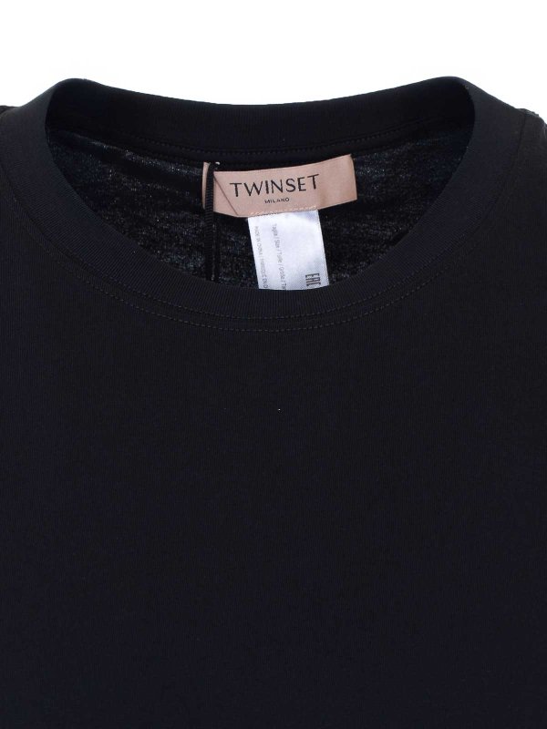 T-shirt  nera shop online: TWINSET