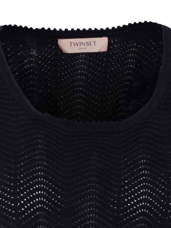 Black Sweater shop online: TWINSET