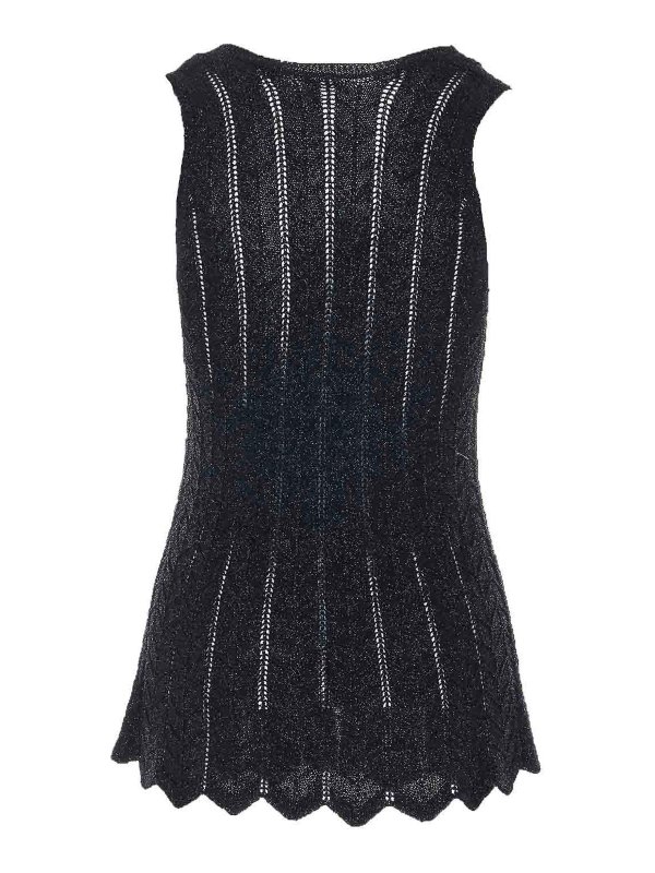 TWINSET: Tops y camisetas sin mangas online - Top - Negro
