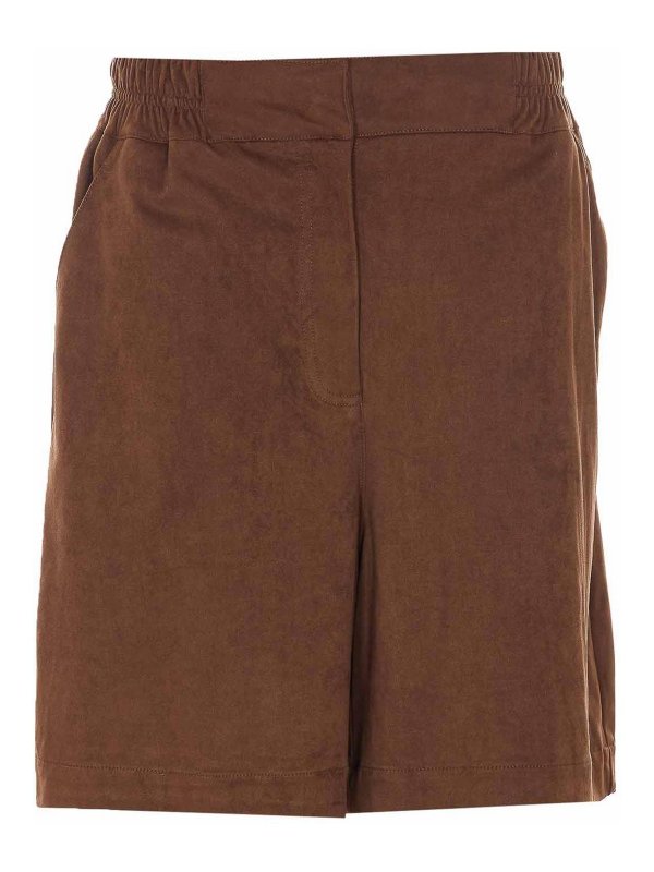 URBANCODE: Trousers Shorts - Brown Shorts