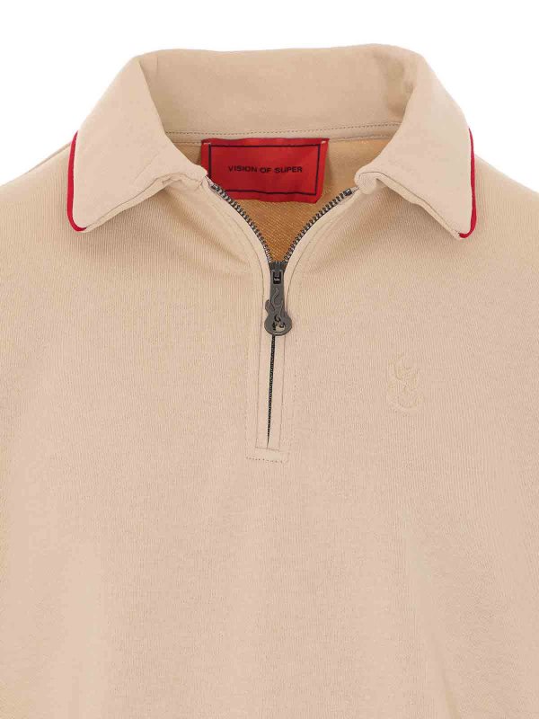 Poloshirt - Beige shop online: VISION OF SUPER