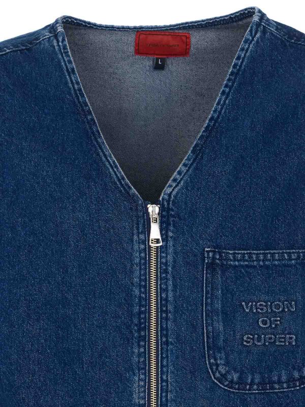Jeansjacke - Blau shop online: VISION OF SUPER