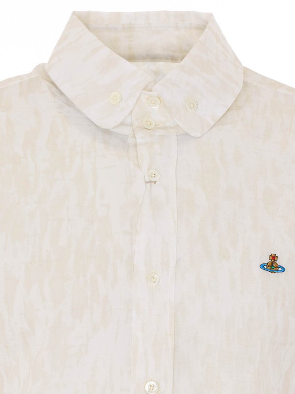 クルーネック - 白 shop online: VIVIENNE WESTWOOD