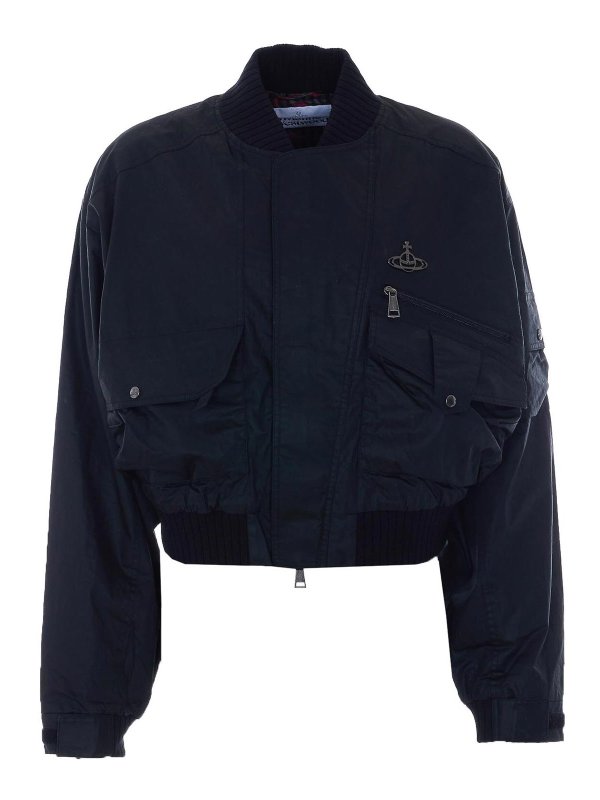 VIVIENNE WESTWOOD: Bomberjacken - Bomberjacke - Schwarz