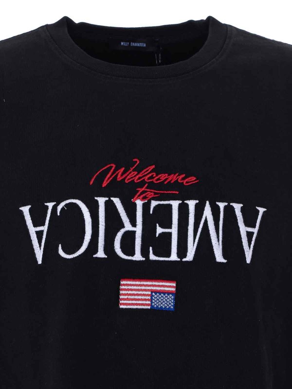T-Shirt - Schwarz shop online: WILLY CHAVARRIA