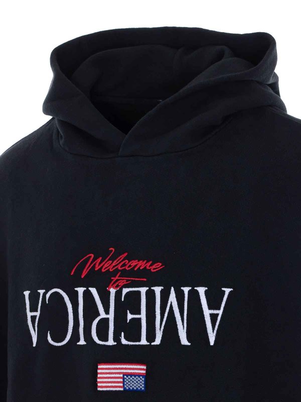 The Best Shops WILLY CHAVARRIA: Sudaderas y suéteres - Sudadera - Negro
