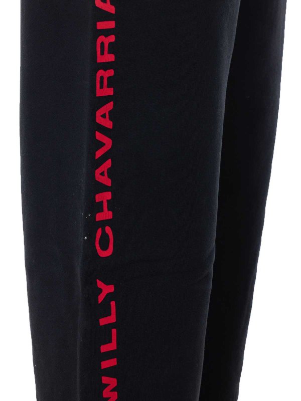 トラックスーツ ボトムス - 黒 shop online: WILLY CHAVARRIA