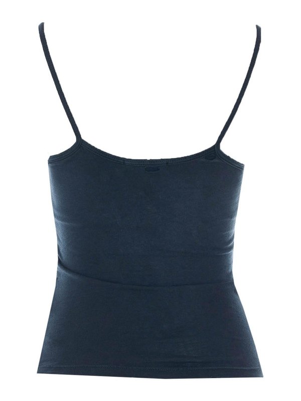 WILLY CHAVARRIA: Tops y camisetas sin mangas online - Top - Negro