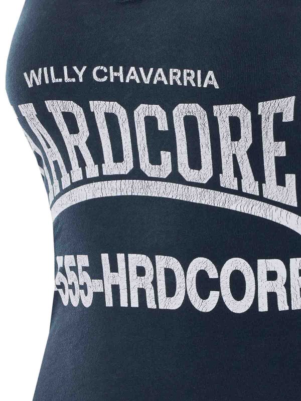 The Best Shops WILLY CHAVARRIA: Tops y camisetas sin mangas - Top - Negro