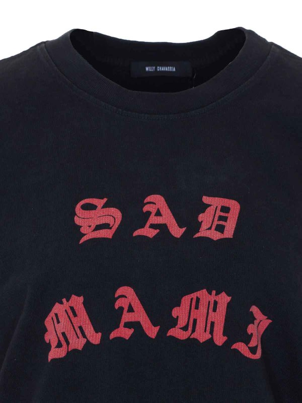 Rundhalspullover - Schwarz shop online: WILLY CHAVARRIA