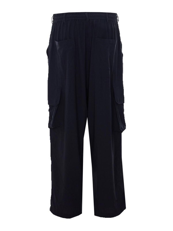 Y-3: tracksuit bottoms online - Black Track Pants