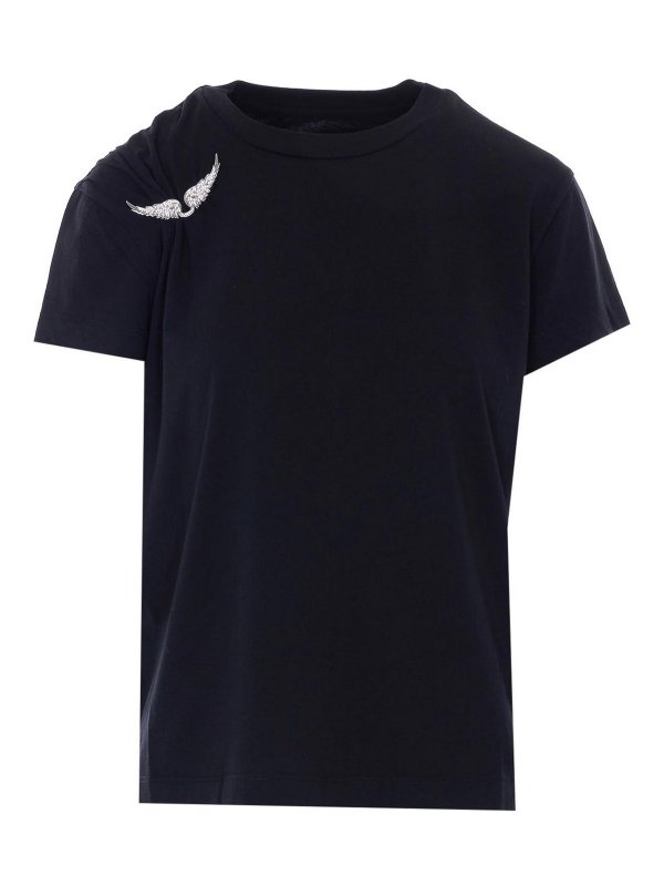 ZADIG&VOLTAIRE: T-shirts - T-Shirt - Schwarz