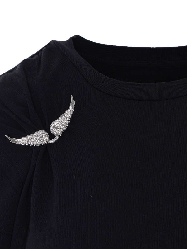 T-Shirt - Schwarz shop online: ZADIG&VOLTAIRE