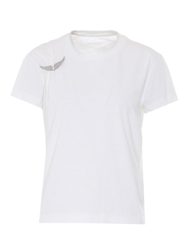 ZADIG&VOLTAIRE: T-shirts - T-Shirt - Weiß