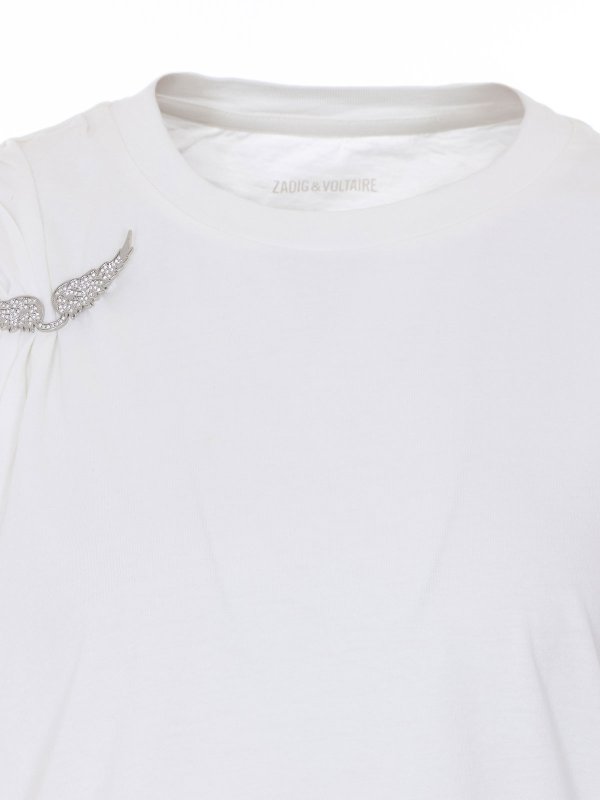 T-Shirt - Weiß shop online: ZADIG&VOLTAIRE