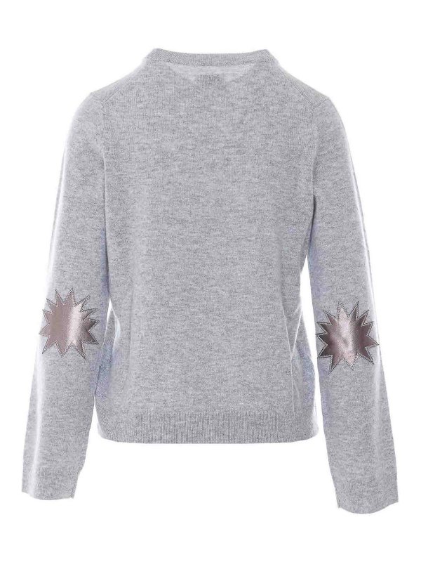ZADIG&VOLTAIRE: Strickpullover mit Rundhalsausschnitt online - Rundhalspullover - Grau