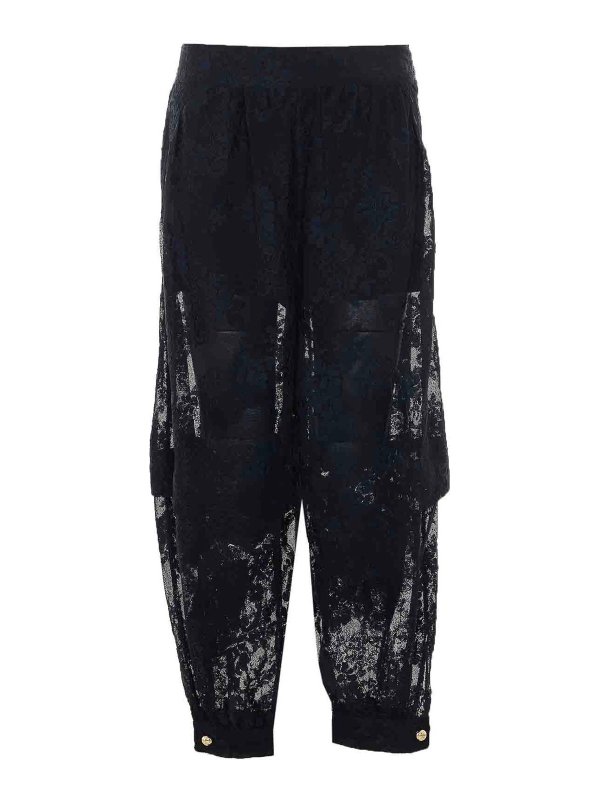 ZIMMERMANN: casual trousers - Black Harem Pants