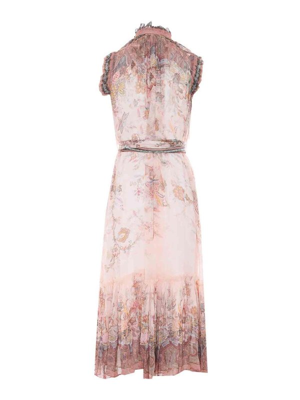 ZIMMERMANN: Knielange Kleider online - Knielanges Kleid - Nude